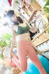 極品JVID淫叫第三章 在空中被插入的少女《淫叫健身房》雙飛版 教練狂肏空中做愛 淫叫聲注意音量