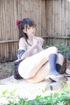 最新私拍百萬粉絲Cos簽約模特▌Nagisa魔物喵▌女子高中生の晝與夜 情趣乳夾束縛跳蛋震逼強制高潮