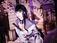 萌新推特00後露臉美少女▌白莉愛吃巧克力▌超色情Cos雷電將軍 露出粉乳嫩穴盡情展示誘人嬌軀