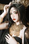 高端ACG業界女神爆機少女▌喵小吉▌頂級畫風《風鈴公主》敏感乳粒 誘人白虎妙不可言