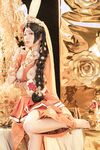 高端ACG業界極品女神爆機少女▌喵小吉▌雙子 天竺少女 猶如墮落在凡間的仙女無可挑剔